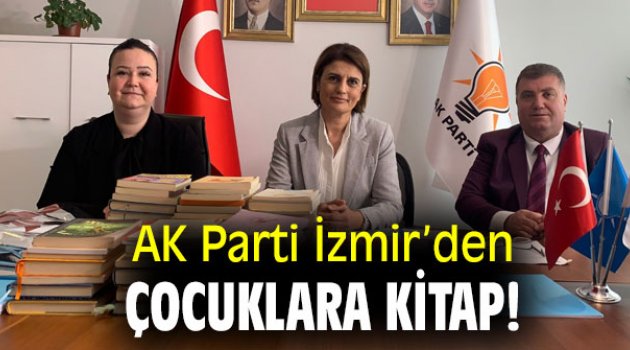 AK Parti İzmir’den çocuklara kitap!