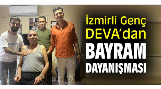 İzmirli Genç DEVA’dan Bayram Dayanışması