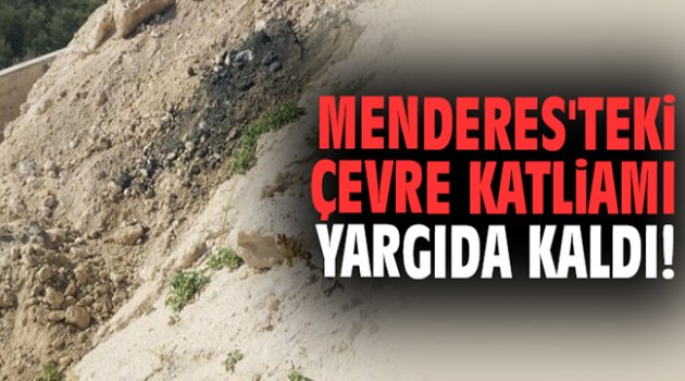 Menderes'teki çevre katliamı yargıda kaldı!