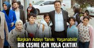 Başkan Adayı Tanık: Yaşanabilir bir Çeşme için yola çıktık!