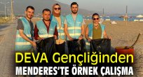 DEVA Gençliğinden Menderes’te örnek çalışma