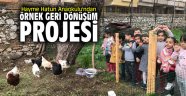 Hayme Hatun Anaokulu'ndan örnek geri dönüşüm projesi