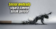 Sosyal medyada sigara içmeye yasak geliyor 